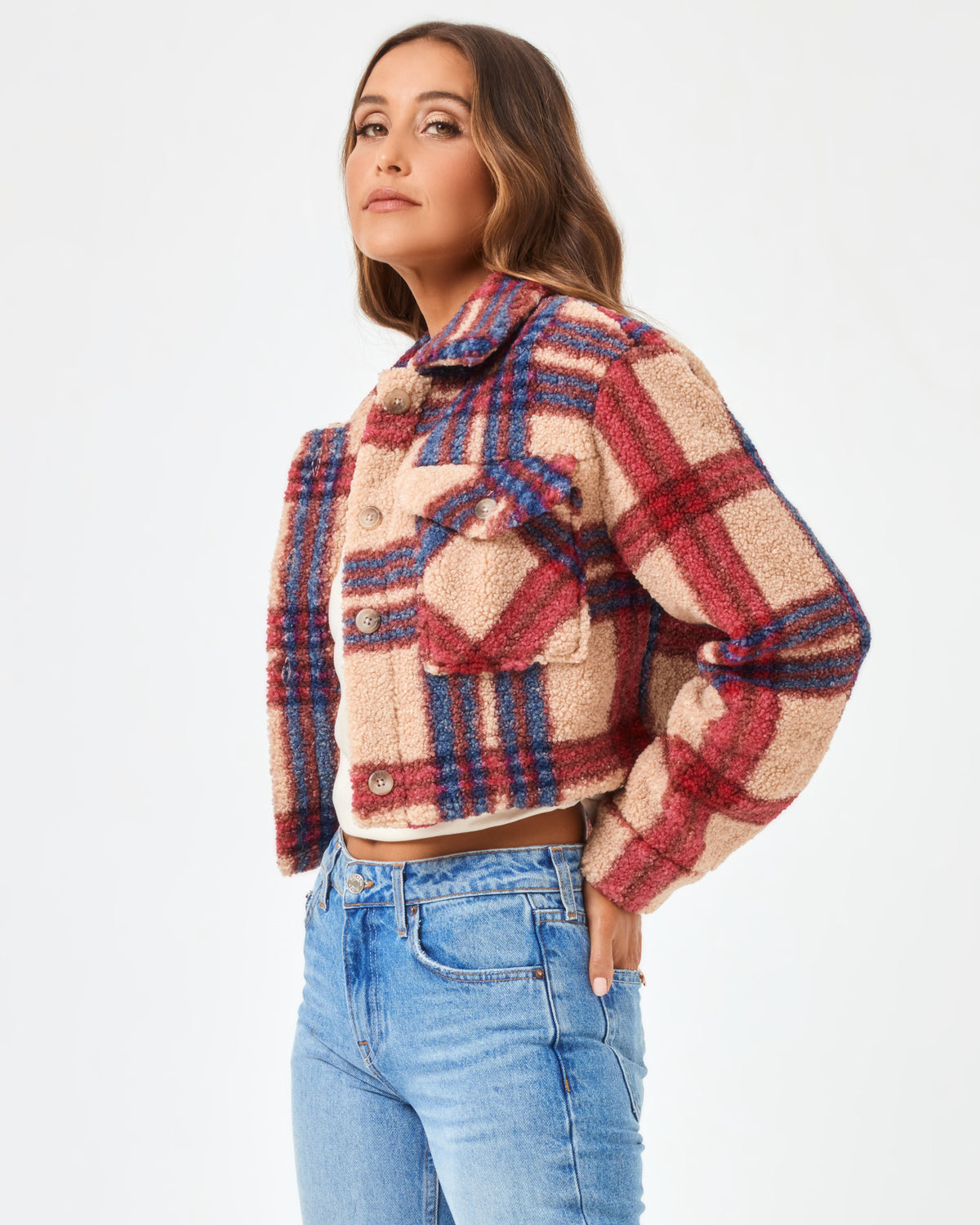 Big Sur Jacket - Big Sur Plaid Big Sur Plaid | Model: Anna (size: S)