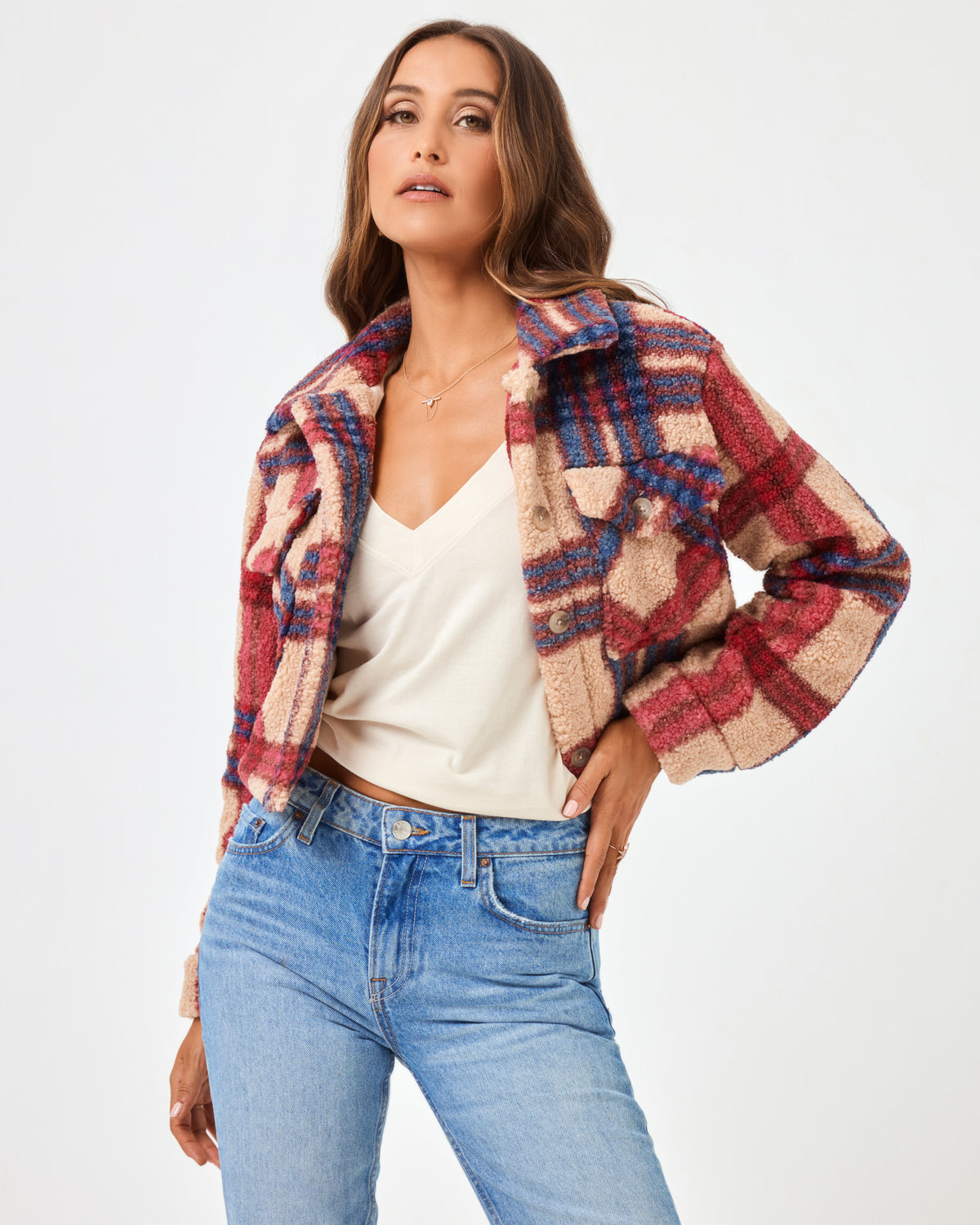 Big Sur Jacket - Big Sur Plaid Big Sur Plaid | Model: Anna (size: S) 